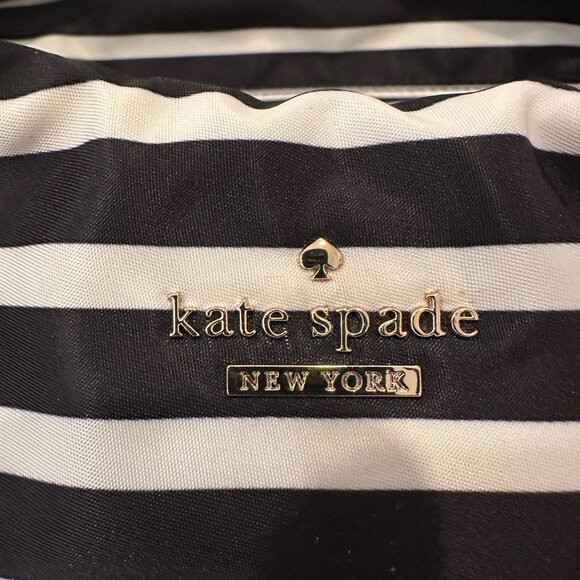 Kate Spade Nylon Diaper Bag Stripe Includes Changing Mat - Picture 3 of 4